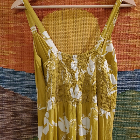 Faithfull the Brand yellow floral jumpsuit - Picture 4 of 7